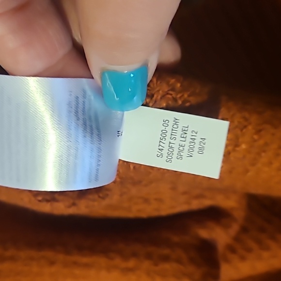 Old Navy Women's Burnt Orange Sweater So Soft Size XL Nwot - Picture 8 of 8